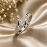 White HPHT Diamond Ring