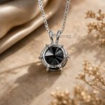 Black Diamond pendant 9ct
