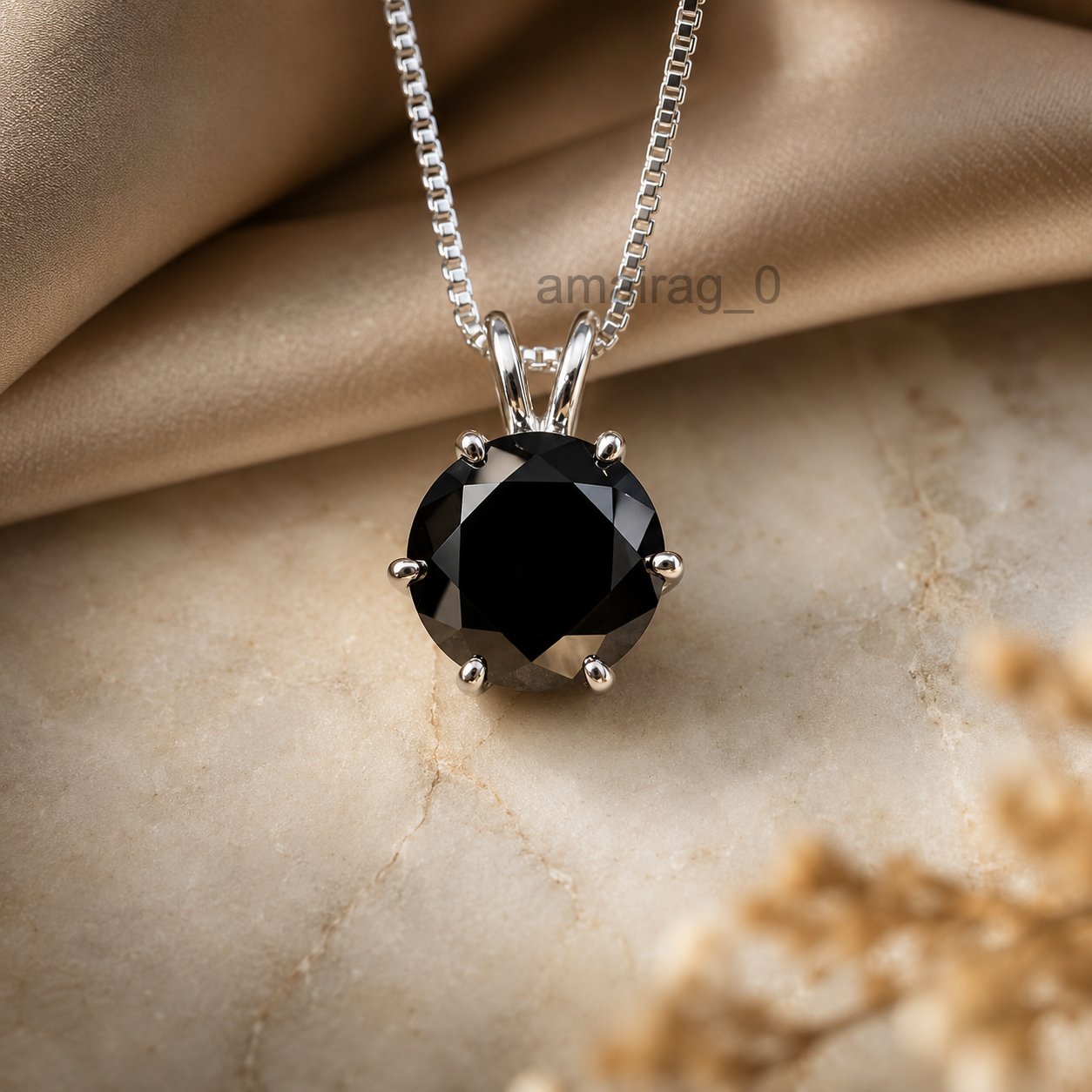 Black Diamond pendant