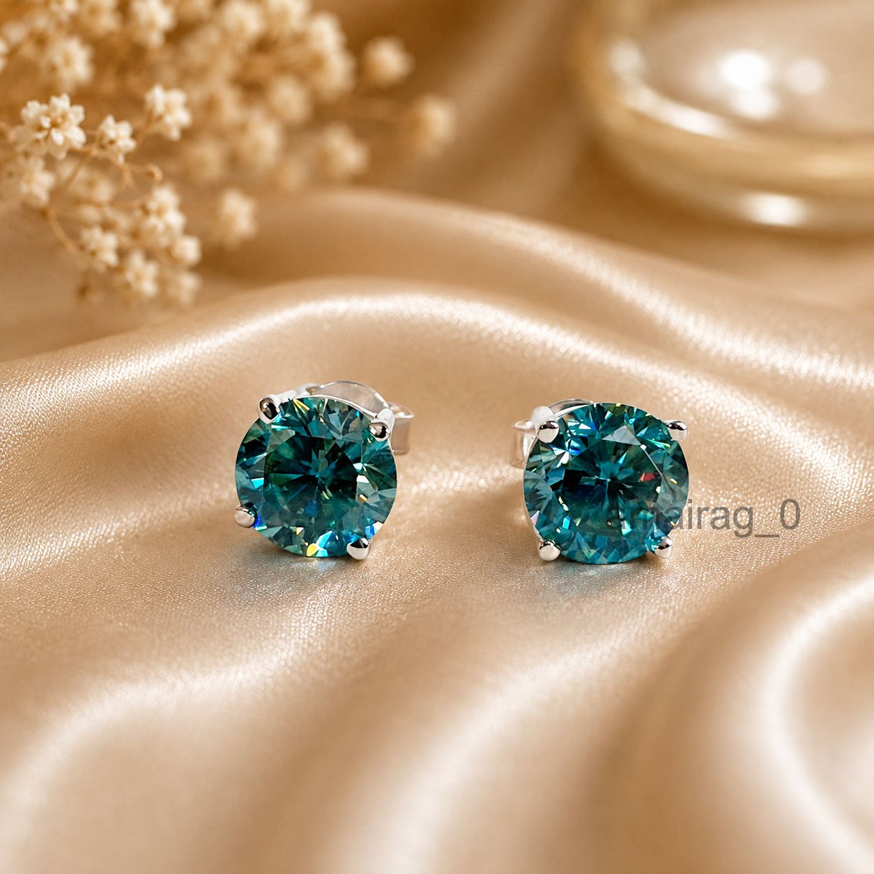 Blue Treated Diamond