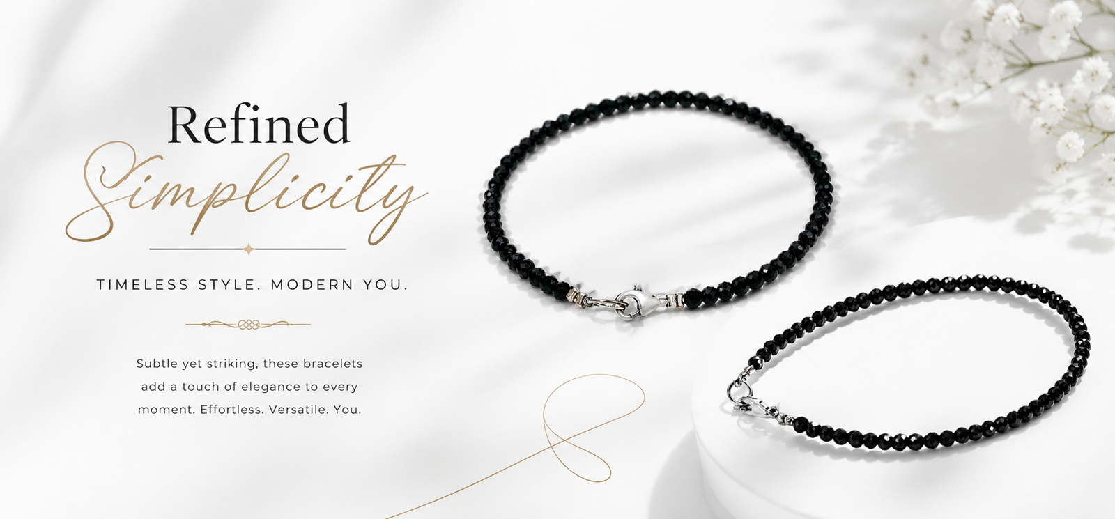 Black Diamond Bracelet