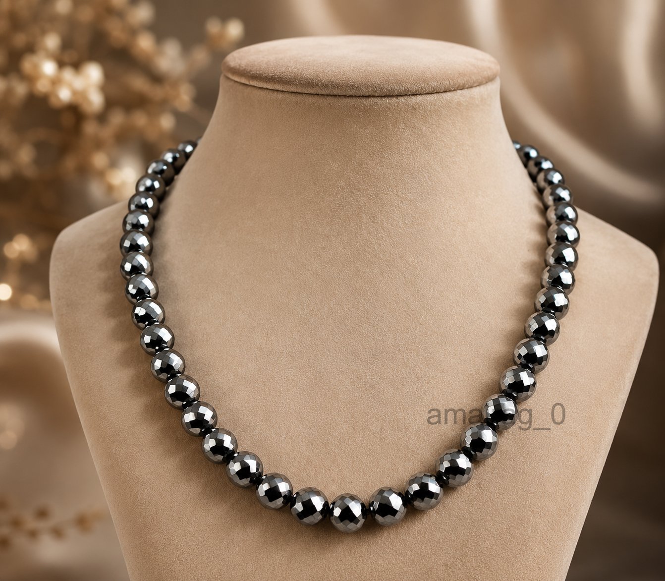 Black Diamond Necklace