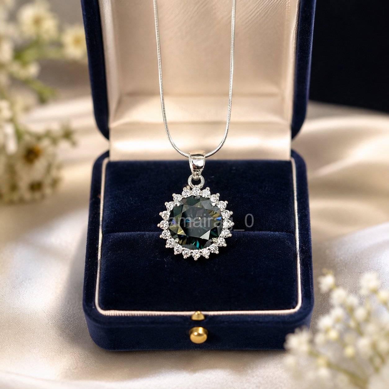 Greenish blue pendant
