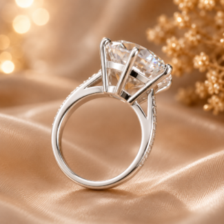 White Diamond Ring