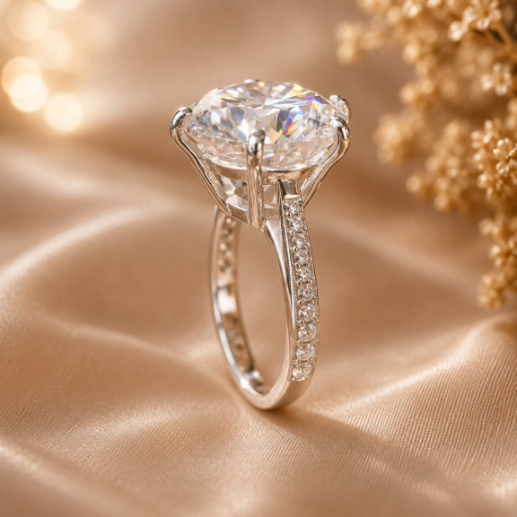 White Diamond Ring 1