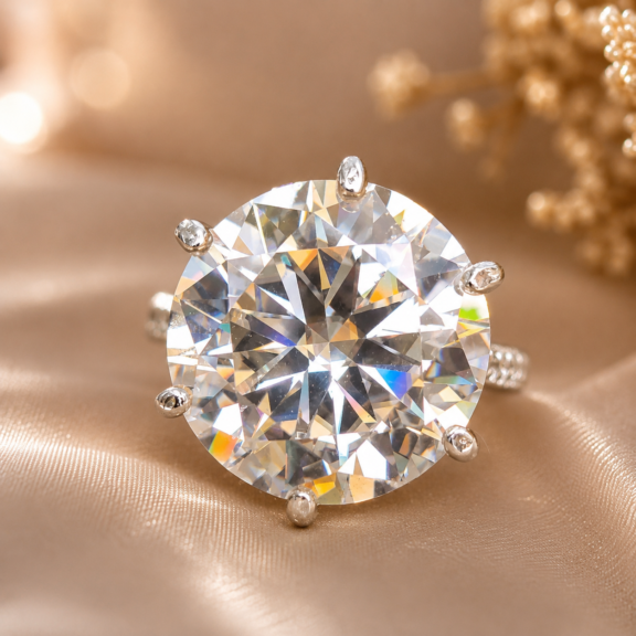 White Diamond Ring 2