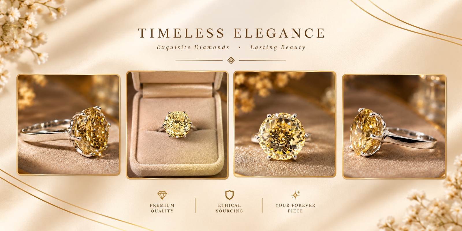 Champagne Diamond Ring banner