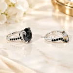10 Ct Black Diamond Ring 4