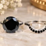 10 Ct Black Diamond Ring 5