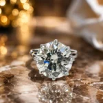 12 Ct Off White HPHT Ring (1)