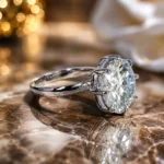 12 Ct Off White HPHT Ring (2)