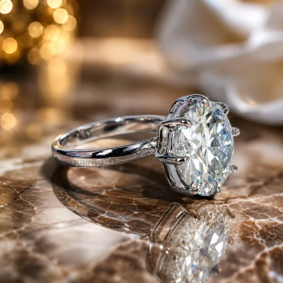 12 Ct Off White HPHT Ring (2)