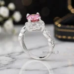 2 Ct Pink Diamond Ring 1
