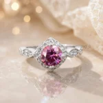 2 Ct Pink Diamond Ring