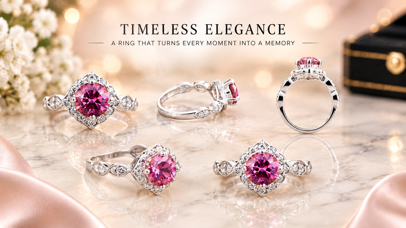 2 Ct Pink Diamond Ring banner