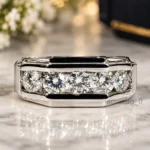 2 Ct White Diamond Band (5)