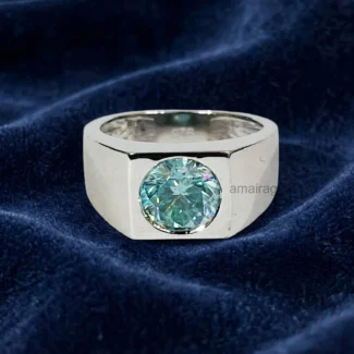 2.50 Ct Blue Treated Diamond