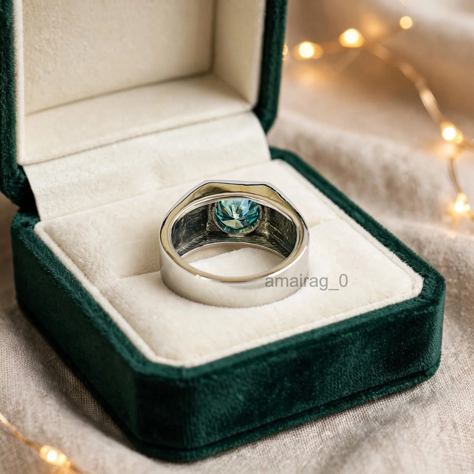 2.50 Ct Blue Treated Diamond 4