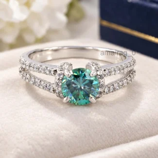 2.50 Ct Blue rings (2)