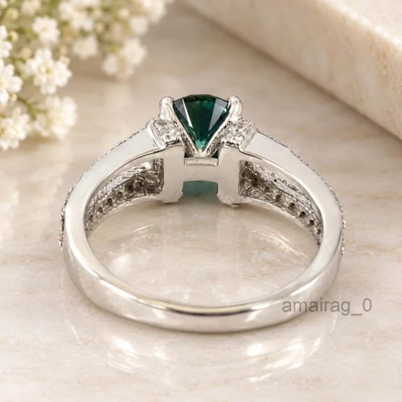 2.50 Ct Blue rings (3)