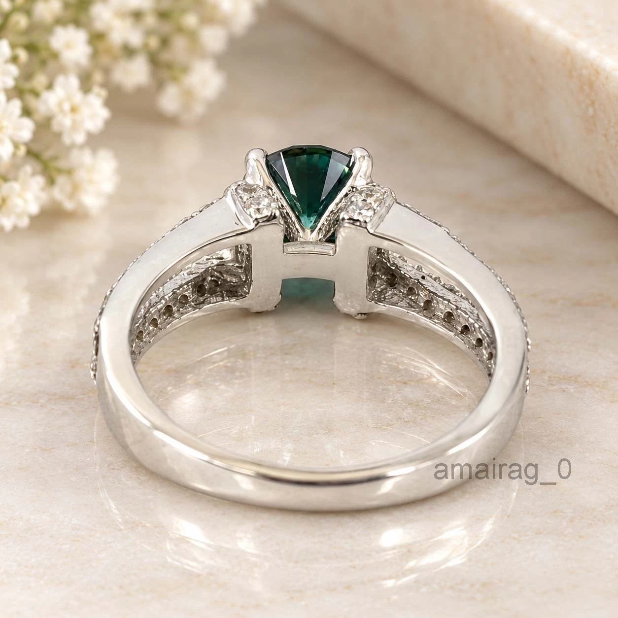 2.50 Ct Blue rings (3)
