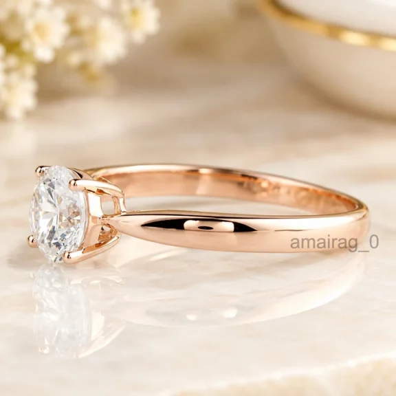 2.50 Ct White Diamond Ring 2