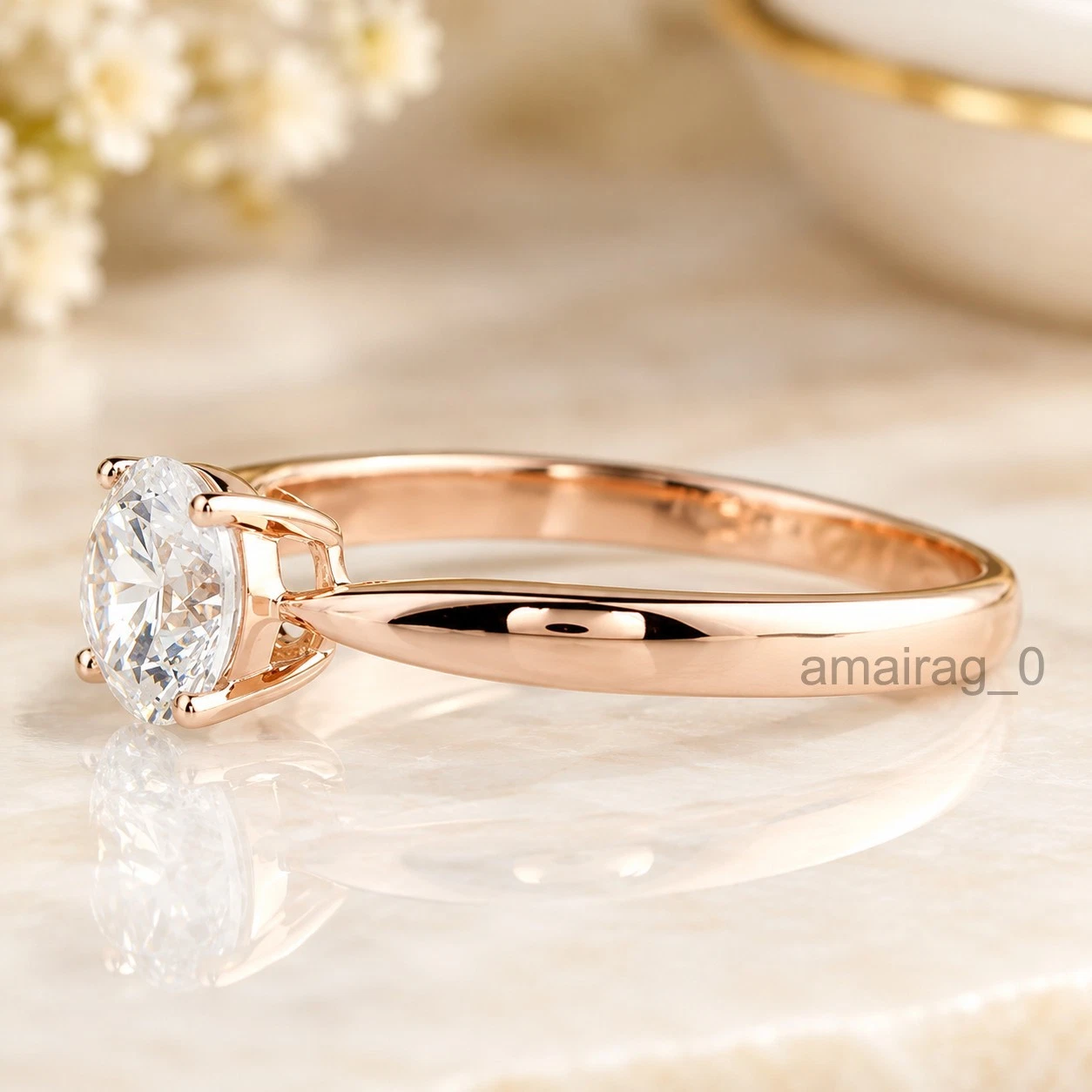 2.50 Ct White Diamond Ring 2
