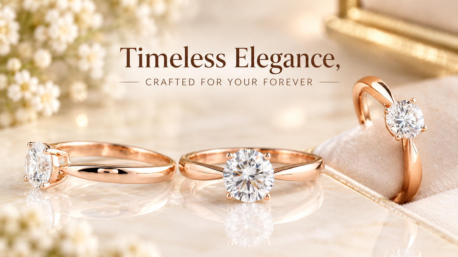 2.50 Ct White Diamond Ring banner