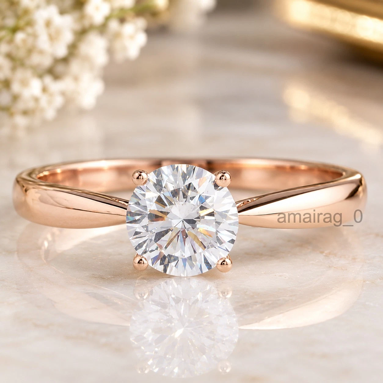 2.50 Ct White Diamond Ring