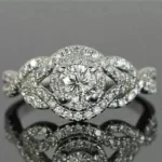 2.50 Ct White Ring
