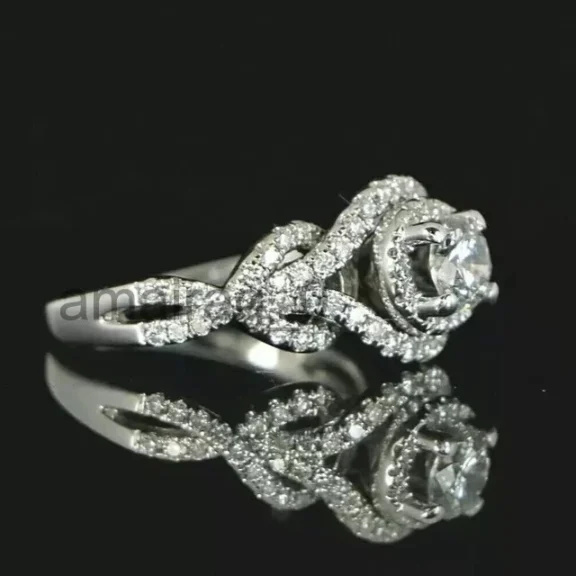 2.50 Ct White Ring 3