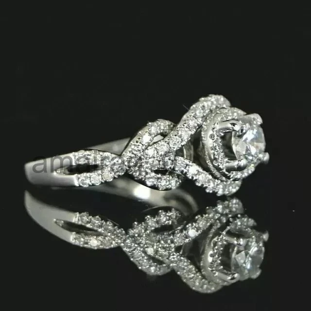 2.50 Ct White Ring 3