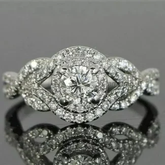2.50 Ct White Ring