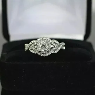 2.50 Ct White Ring 4