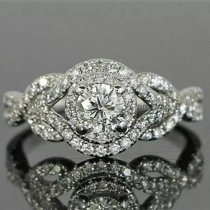 2.50 Ct White Ring