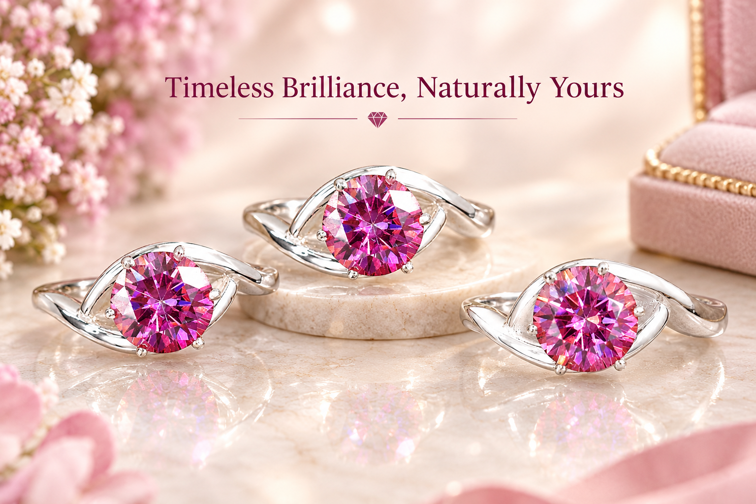 2.75 Ct Pink Diamond Ring 3
