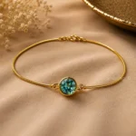 3 Ct Blue Diamond Bracelet