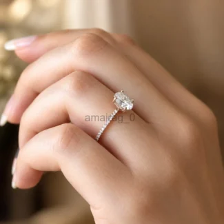 3 Ct White Diamond Engagement (5)