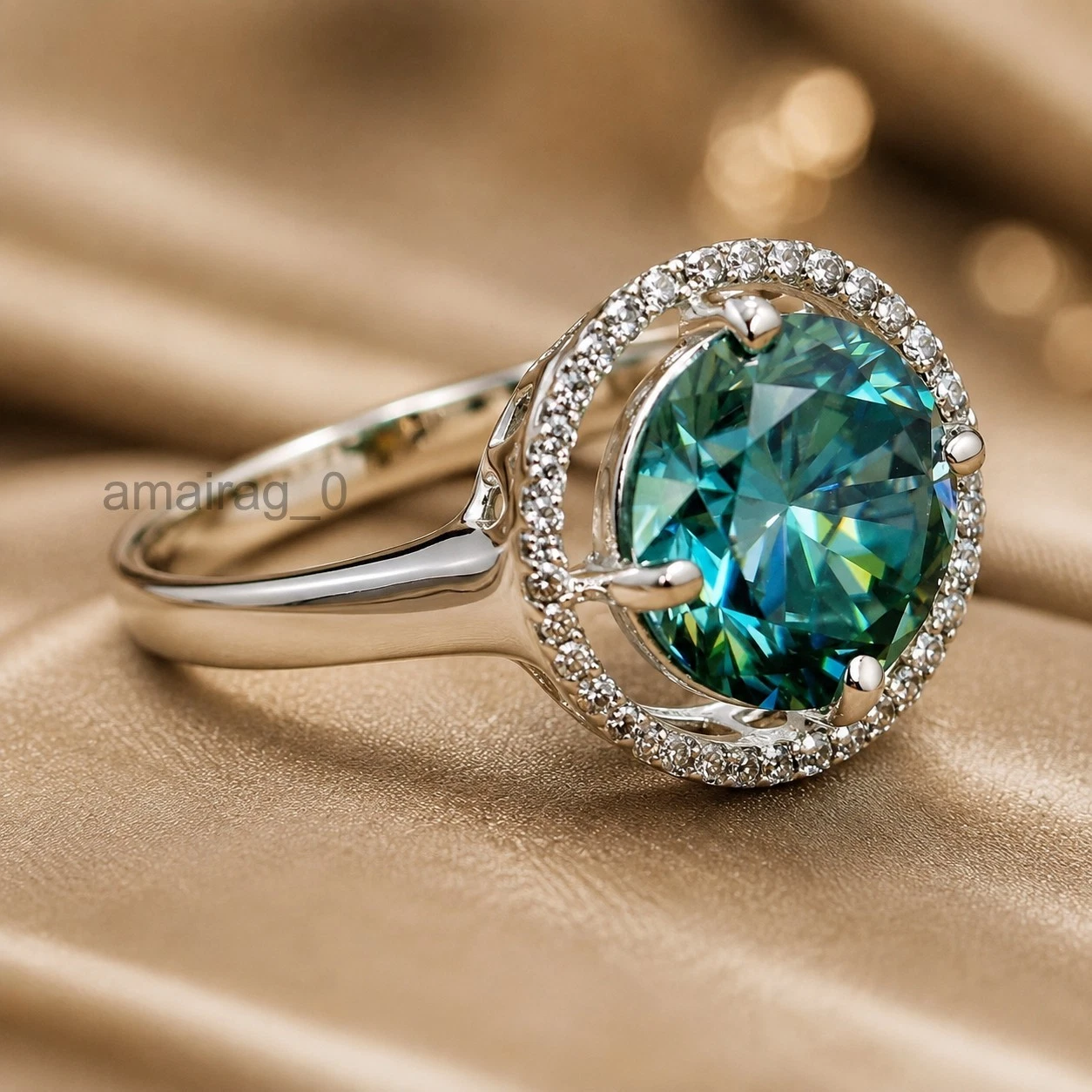 3.90 Carat Blue ring (3)