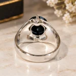 4 Ct Black Diamond Ring 3