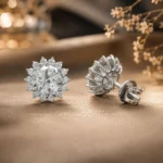 4 Ct White Diamond Studs Earrings Brilliant cut (11)