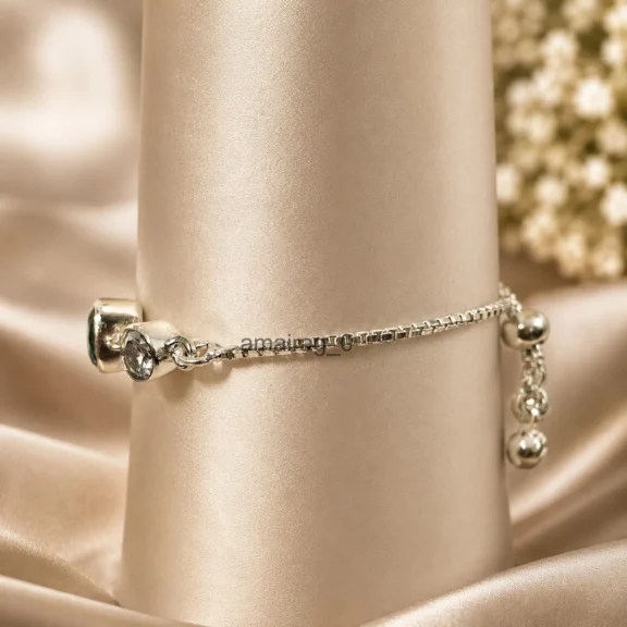 4.50 Ct Blue Diamond Bracelet 4