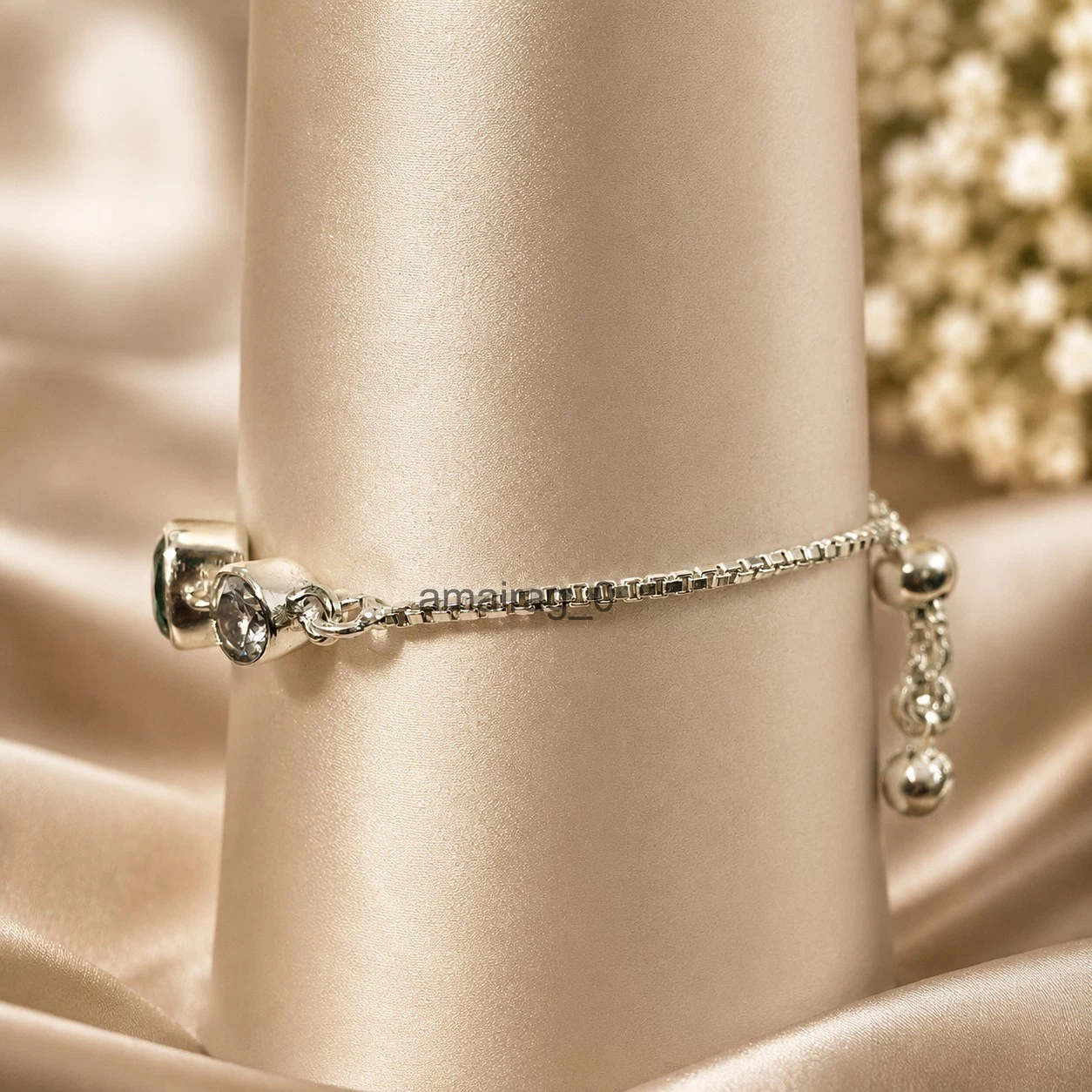 4.50 Ct Blue Diamond Bracelet 4