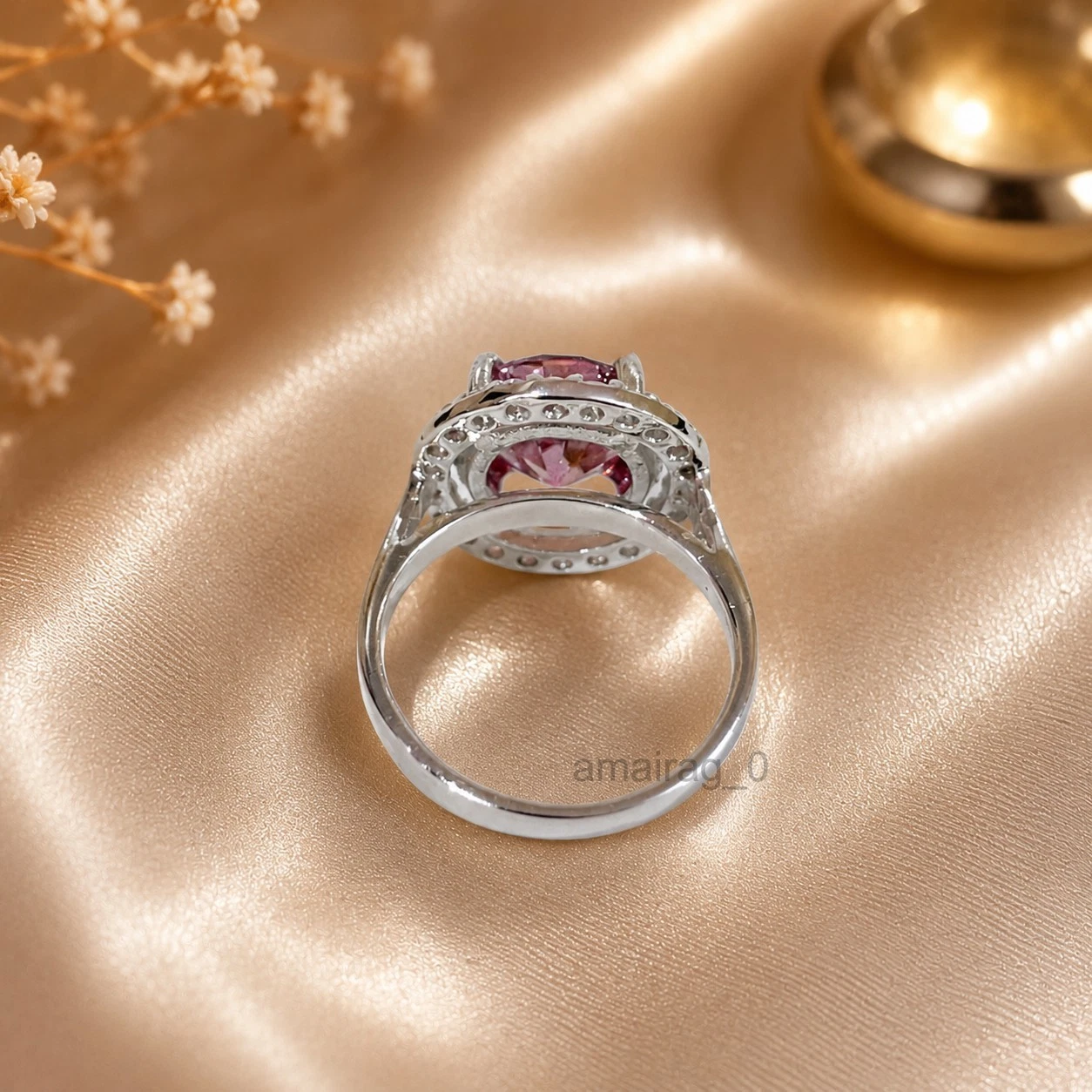 4.50 Ct Pink Diamond Ring 3