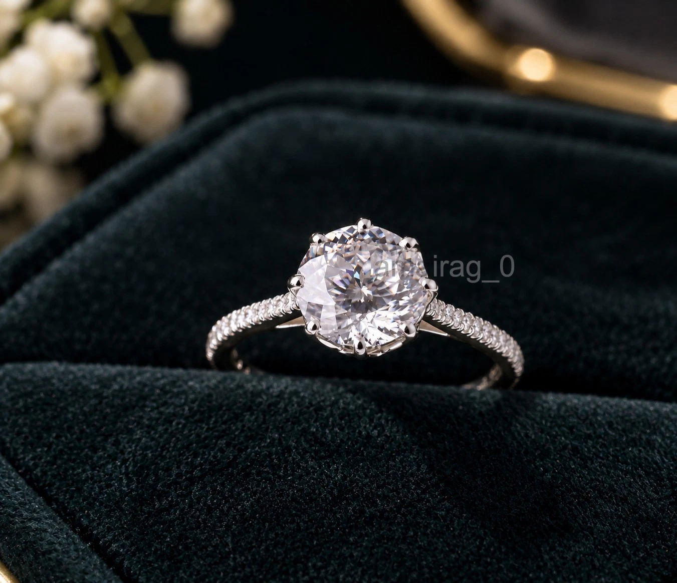 4.50 Ct White Diamond Ring (2)