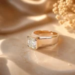 4.50 Ct White Diamond Ring Asscher Cut (3)