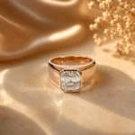 4.50 Ct White Diamond Ring Asscher Cut (5)