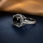 5 Ct Black Diamond Ring 1
