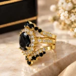 5 Ct Black Diamond Ring 1