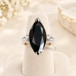 5 Ct Black Diamond Ring
